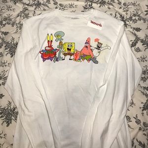 Long sleeve Spongebob Squarepants shirt